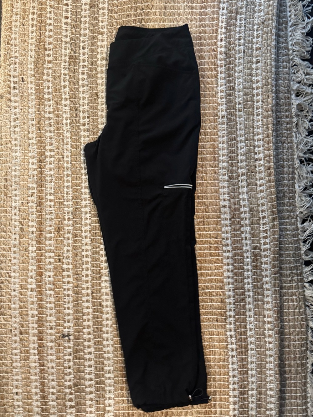 Womens Black Lightweight Performance Jogger Pants